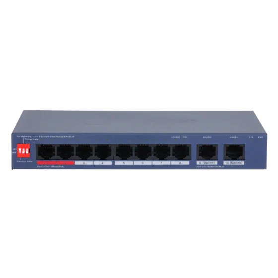 DH-CS4010-8ET2GT-110 POE-коммутатор 8 портовый